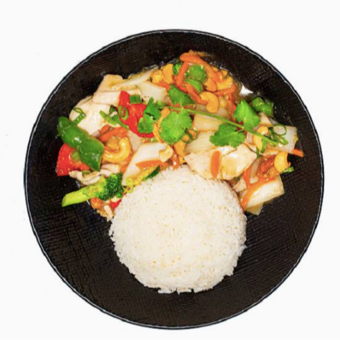 Cashew Chicken Rice