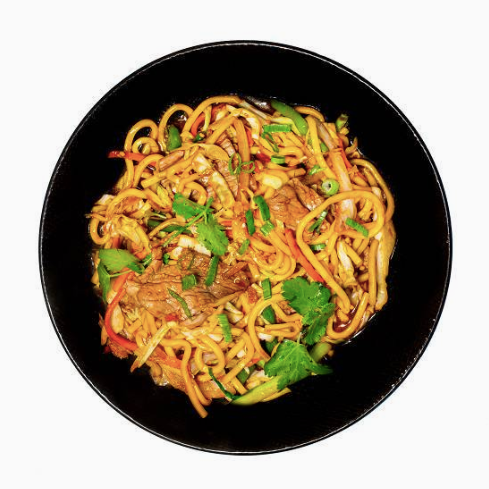 Mongolian Beef Noodles